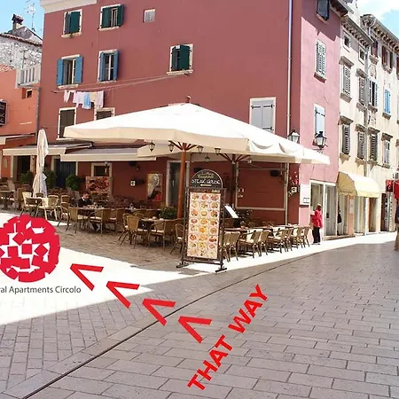 Central Apartments Circolo Rovinj Exterior foto